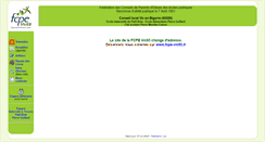 Desktop Screenshot of fcpe-pmf.lixiom.com